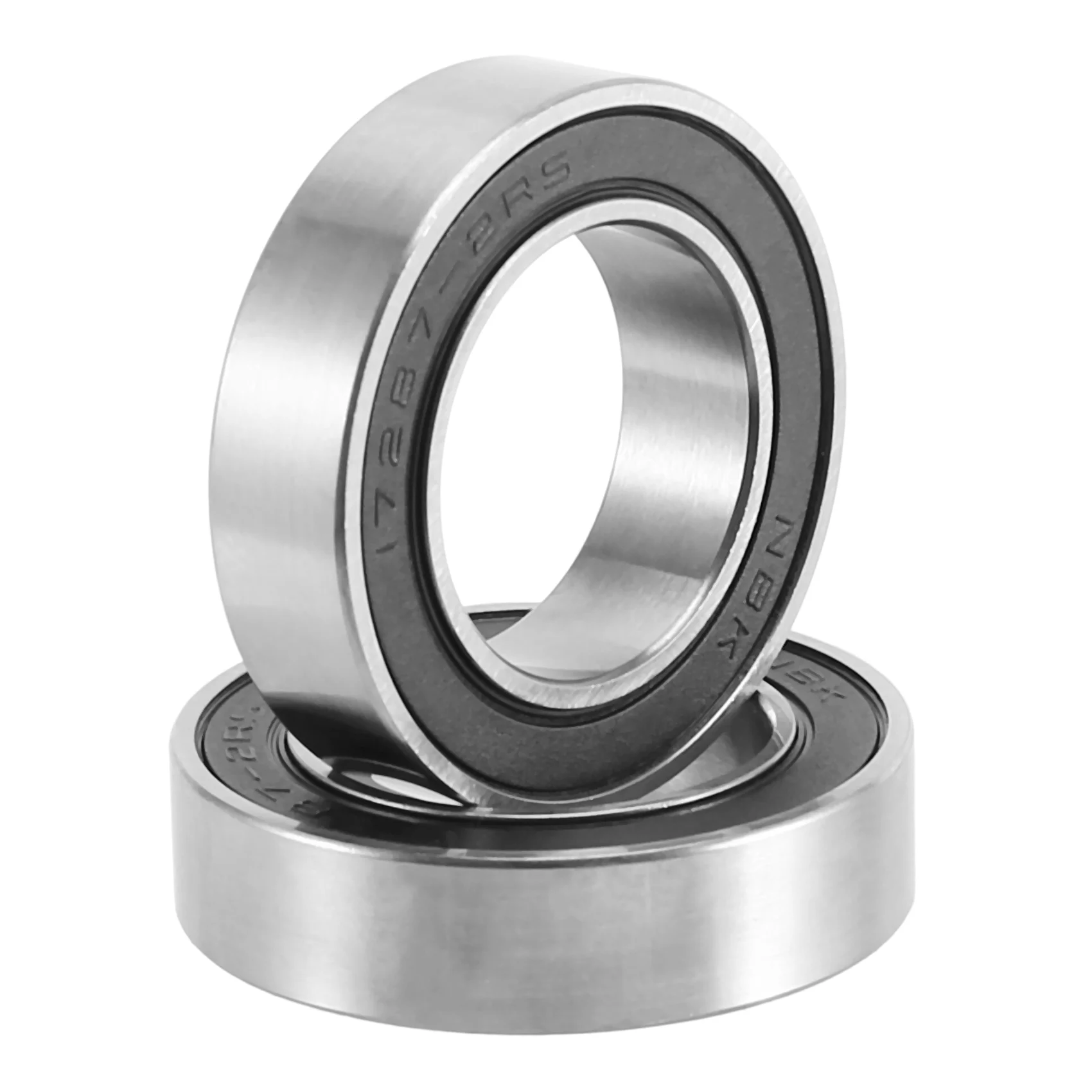 自転車ホイール用ボールベアリング,ボトムブラケット修理ベアリング,17287-2rs 17287rs,17x28x7mm, 10個