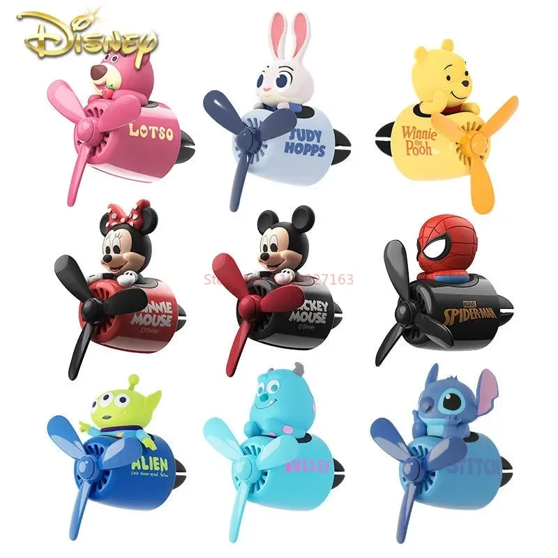 

Marvel Spiderman Disney Stitch Car Air Freshener Perfume Diffuser Outlet Fragrance Cartoon Decor Auto Accessorie Christmas Gifts