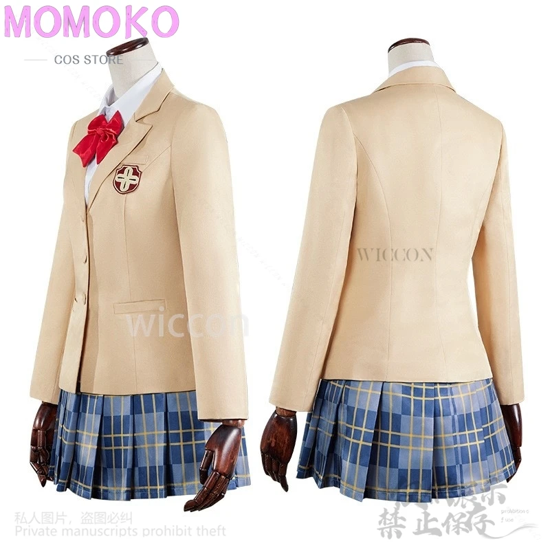 Anime A Certain Scientific Railgun Cosplay Misaka Mikoto Costume Jk School Uniform Dress Lolita Wig For Halloween Cos Customized