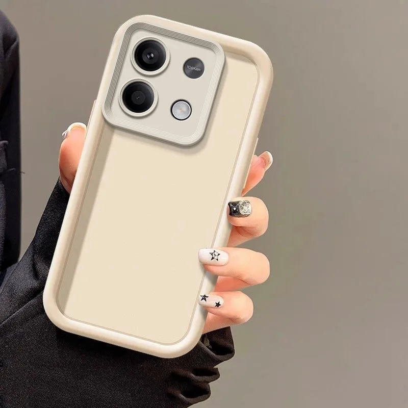 Xiaomi Redmi Note 13 Pro 4G 케이스 Redmi Note 13 전화 케이스 Redmi Note 13 Pro + 5G 3D 플러시 연탄 액체 실리콘 커버