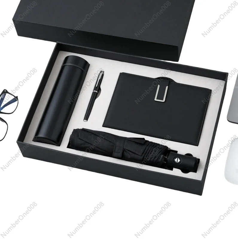 

Corporate Gift Set | Business Gift Pack with Notebook, Mug, and Umbrella for Company Events