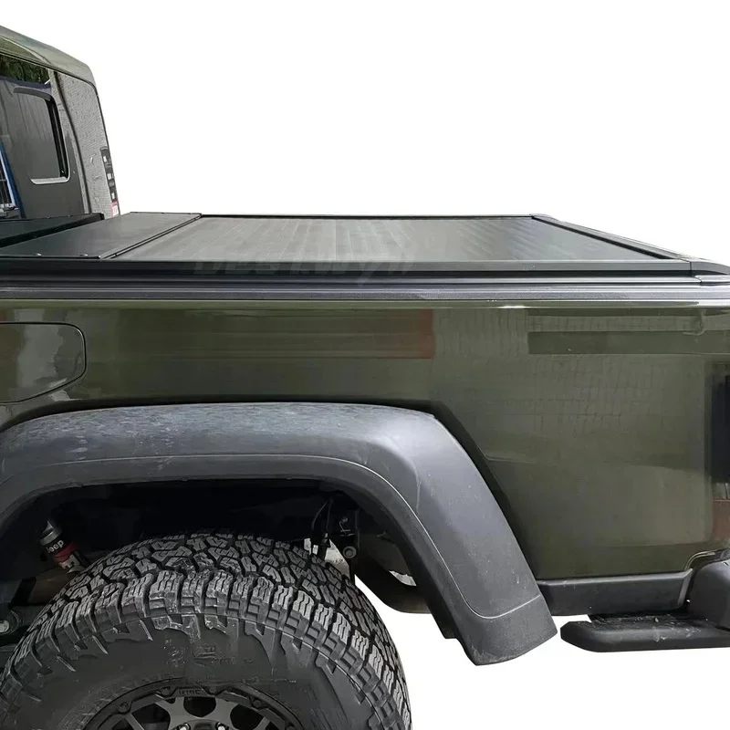 Button‑Operated‑Designed High Quality Hard Electric Button Control Retractable Pickup Bed Roller Shutter Tonneau Cover Auto Exte