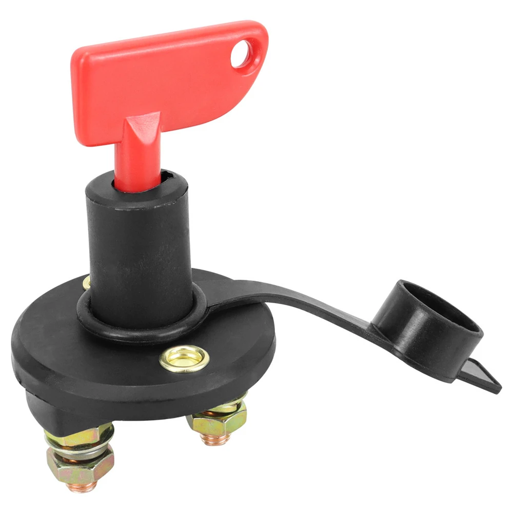 

Battery Isolator Switch 12V 200A Master Disconnect Cut Off with 2 Keys for Car RV Boat Yacht Truck