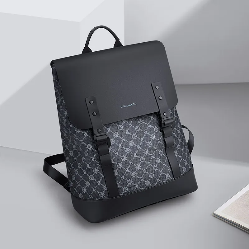 

Large capacity travel bag, student personalized leisure backpack, men's computer backpack