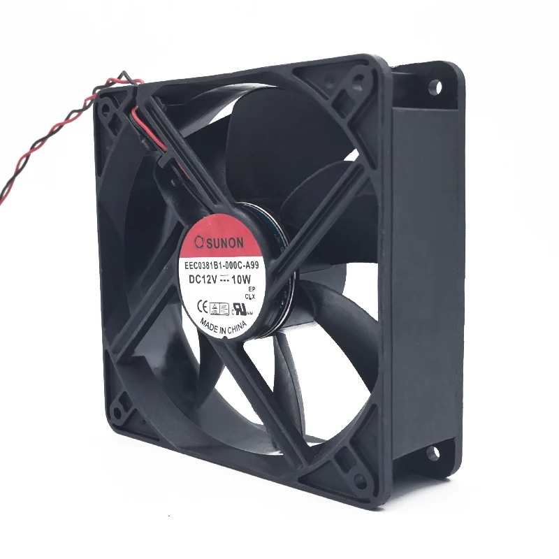 NEW ORIGINAL EEC0381B1-000C-A99  12038 12V 10W 120*120*38 mm COOLING FAN