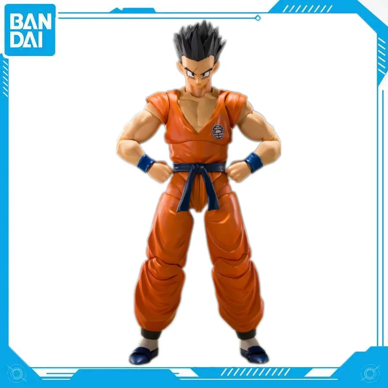 Genuine Bandai Dragon Ball Z Anime Figure S.H.Figuarts Yamcha Toys SHF Earth's Foremost Warrior PVC Model Kids Gift Collectibles