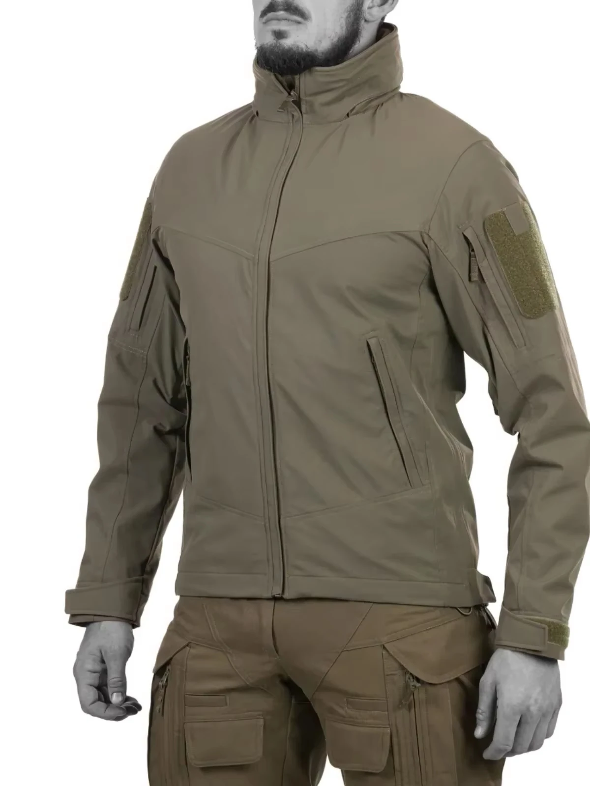 

Spring and Autumn Soft Shell Jacket Outdoor Tactical Clothing Wear Resistant Charge Jacket Military Waterproof Breathable Jacket