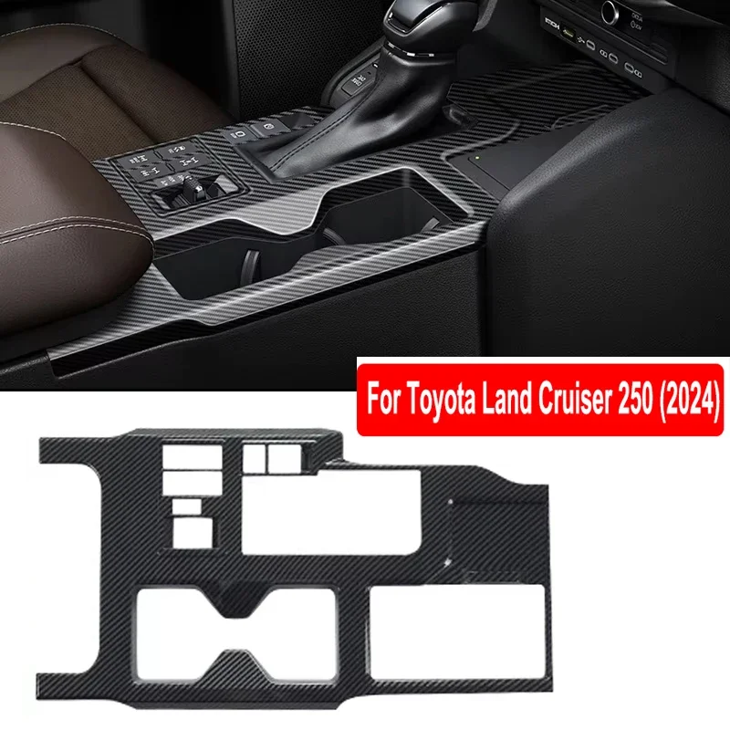 For Toyota Land Cruiser 250 2024 + Prado Lc250 J250 Central Control Panel Gear Decoration Cover Internal Upgraded Accessories