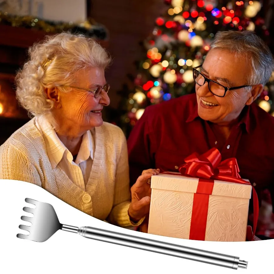 3 個 20 伸縮式バックスクラッチャーステンレス鋼拡張可能なクマイーグル爪マッサージャー GPCT1245