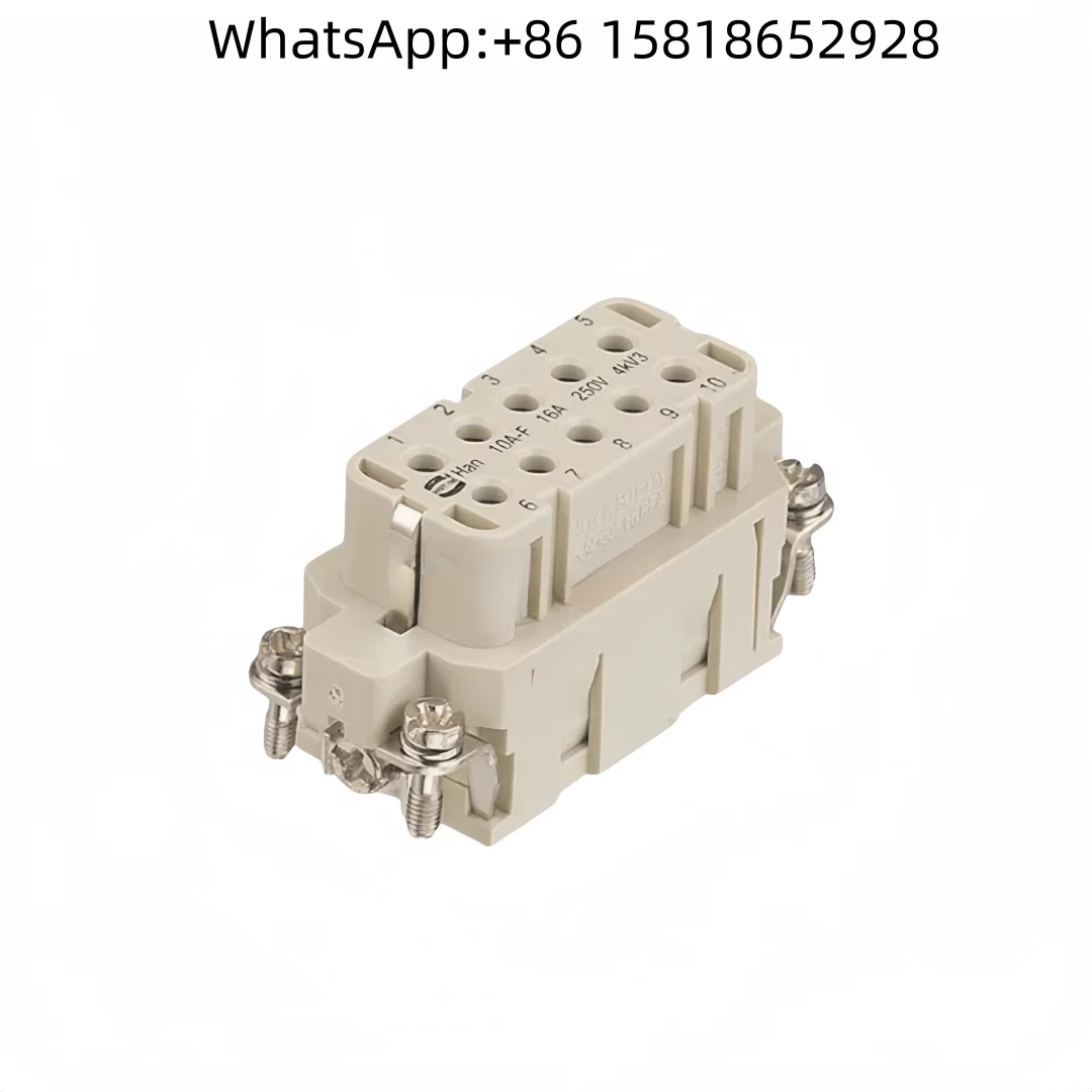 1pcs Harting 09200103101 HAN 10A-F Small 10-pin Female Heavy-duty Connector Crimp