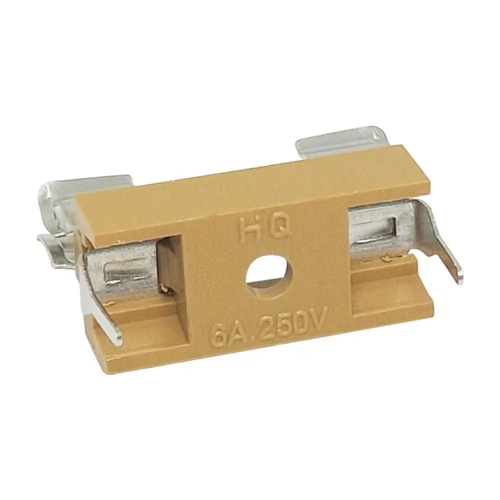 10Pcs/Set 5x20mm 6x30mm Glass Fuse Holder 6A 10A AC250V Transparent Fuse Holder High Breaking Capacity Transparent Cover