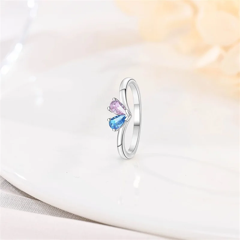 2026 New 925 Sterling Silver Heart Shaped Ring For Women Fashion Exquisite Birthday Anniversary Jewelry Gifts