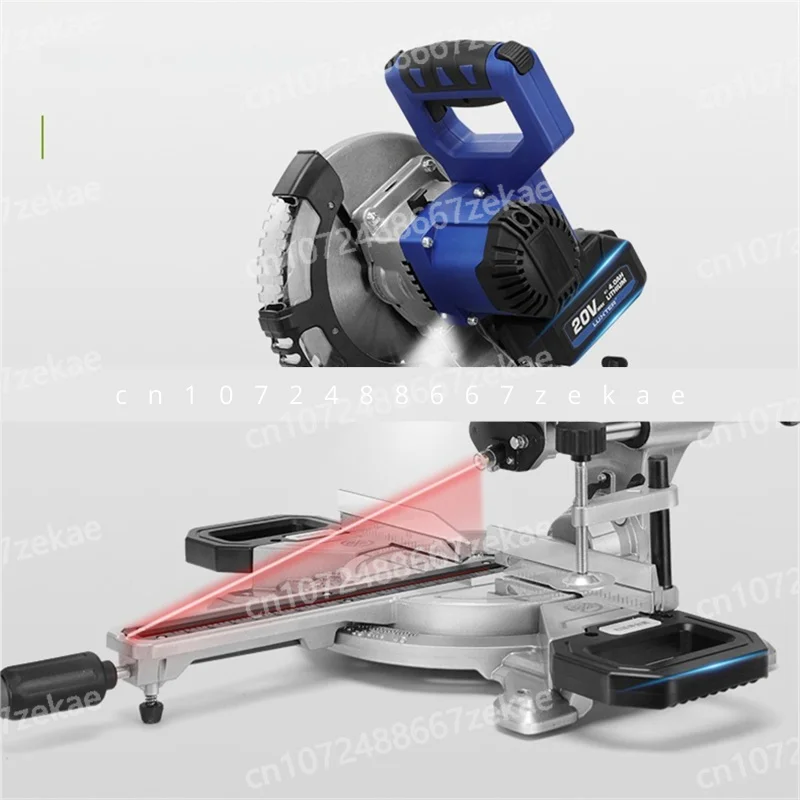 

Многофункциональный 8-дюймовый бесщеточный литиевый аккумуляторный резак, торцовочная пила из алюминиевого сплава, двухтактная пила, деревообрабатывающая пила