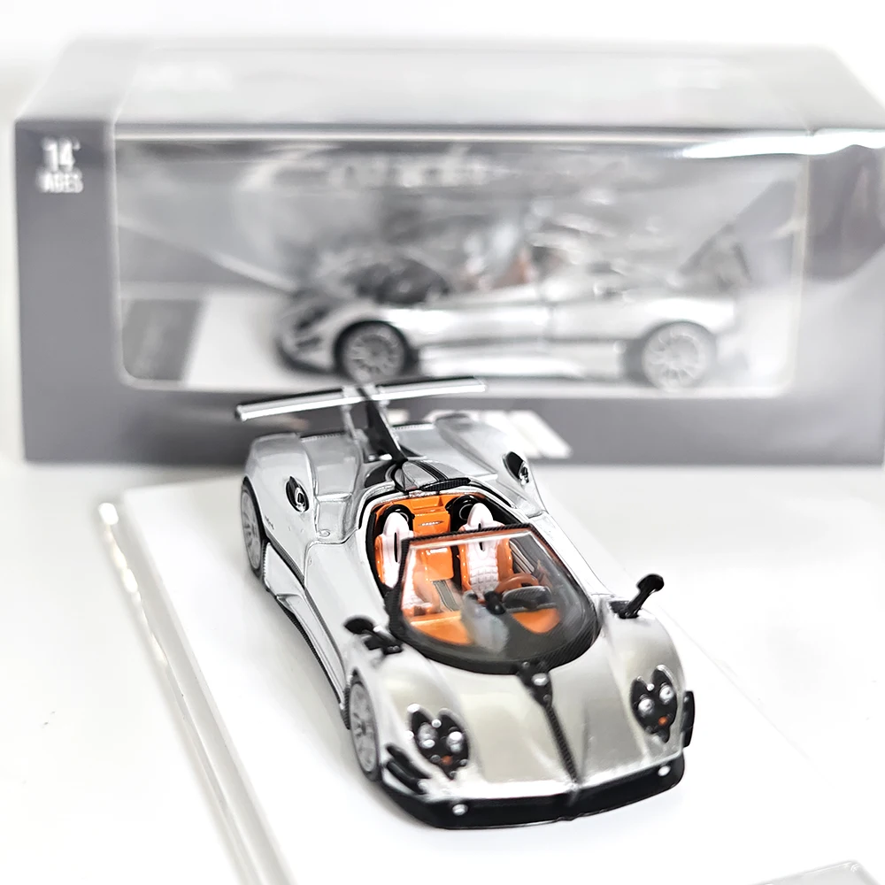 

HKM сплав 1:64 модель спортивного автомобиля для автодома Pagani Zonda 760, итальянский суперкар для коллекции Pagani Changpeng, подарок