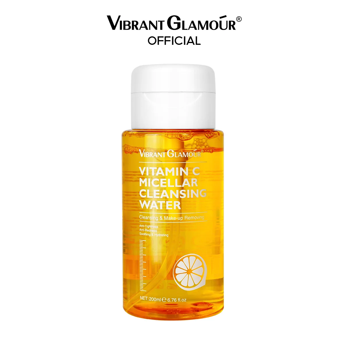 VIBRANT GLAMOUR VC Makeup Remover Does Not Tighten After Use Cleanses Pores Without Residue