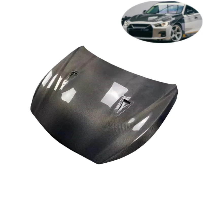 

Автозапчасти и аксессуары в стиле GTR, капот из углеродного волокна для Infiniti Q50 2014-2018