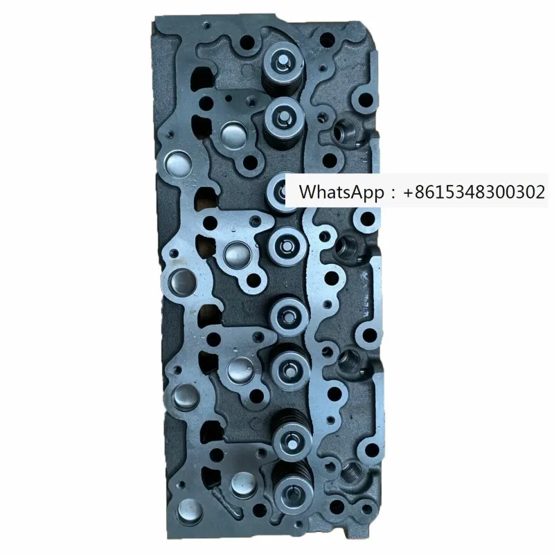 Cylinder Head Fit For K-ubota V2203 V2403 4D87 Engine With Full Set Valves