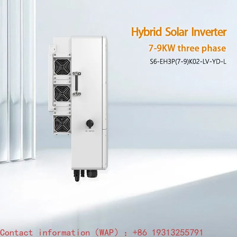 Solis S6-EH3P(7-10)K02-LV-YD-L 3 Phase 7-10kW Low Voltage 48V MPPT String Inverter 380V/400V for Hybrid Solar Energy Storage