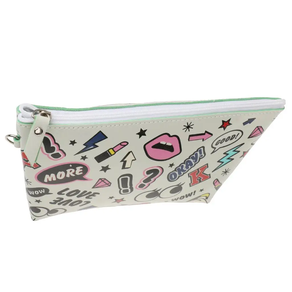 

Fashion Cosmetic Makeup Purse Wash Bag Organizer Pouch Pencil Case Bag Color