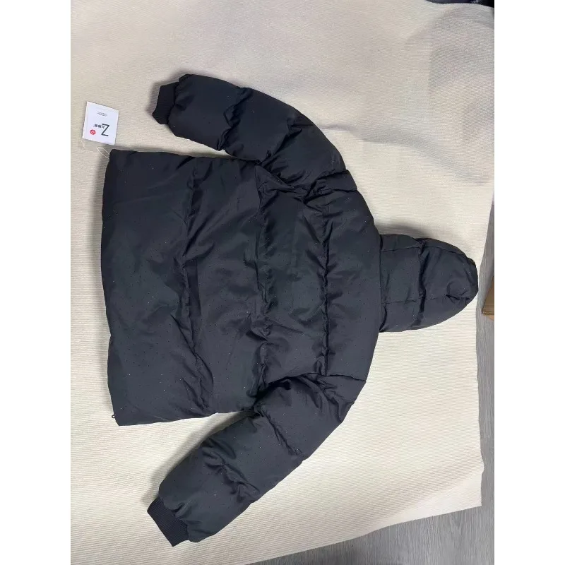 سترة مبطنة للرجال معطف دافئ سميك على الطراز الأمريكي القديم بسحاب ملابس خارجية غير رسمية ملابس الشارع موضة هاراجوكو شتاء جديد #3