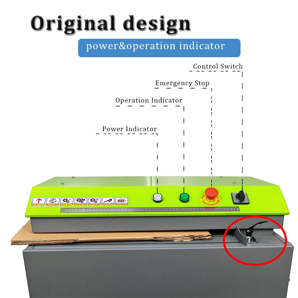 Biodegradável reciclagem de resíduos caixa de papelão almofada de papel embalagem trituração elétrica máquina trituradora industrial para venda
