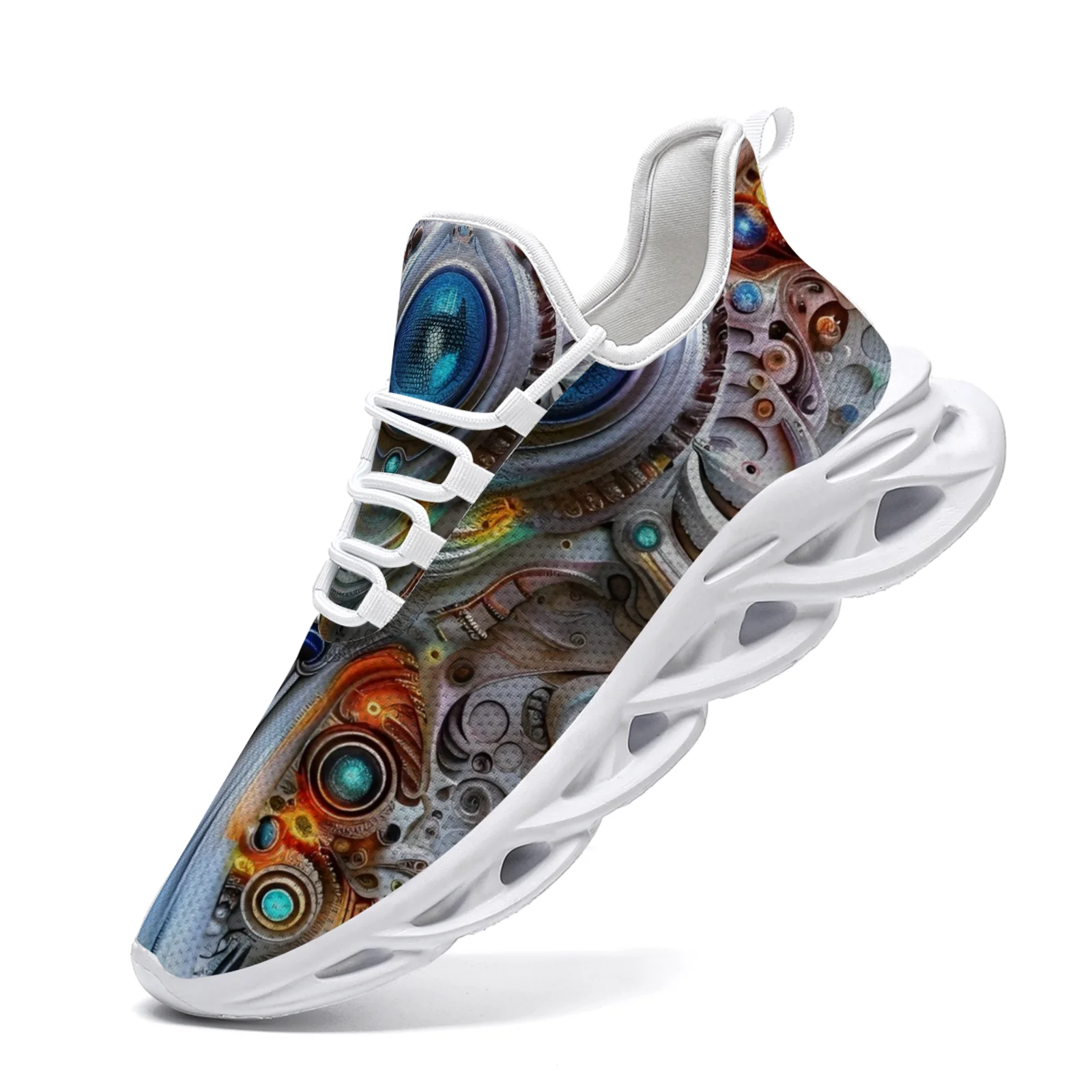 أحذية رياضية مستقبل التكنولوجيا قابلة للتخصيص، أحذية رياضية كلاسيكية كاجوال، أحذية جري خفيفة للرجال والنساء #4