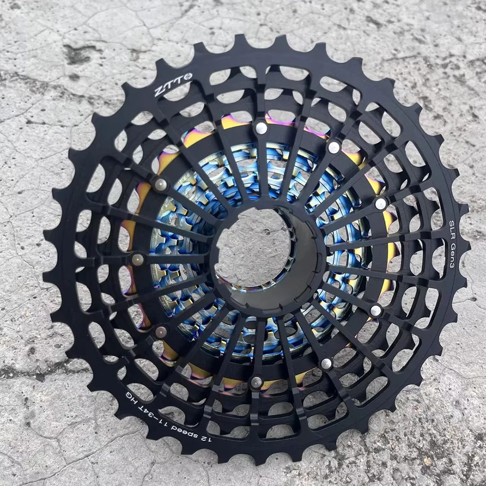 ZTTO Ultralight 11/12 Speed Road Bike Cassette 11s 12s 11-28/30/32/34/36T ULT Sprocket Freewheel 112g~146g 11V 12V Gravel K7 HG