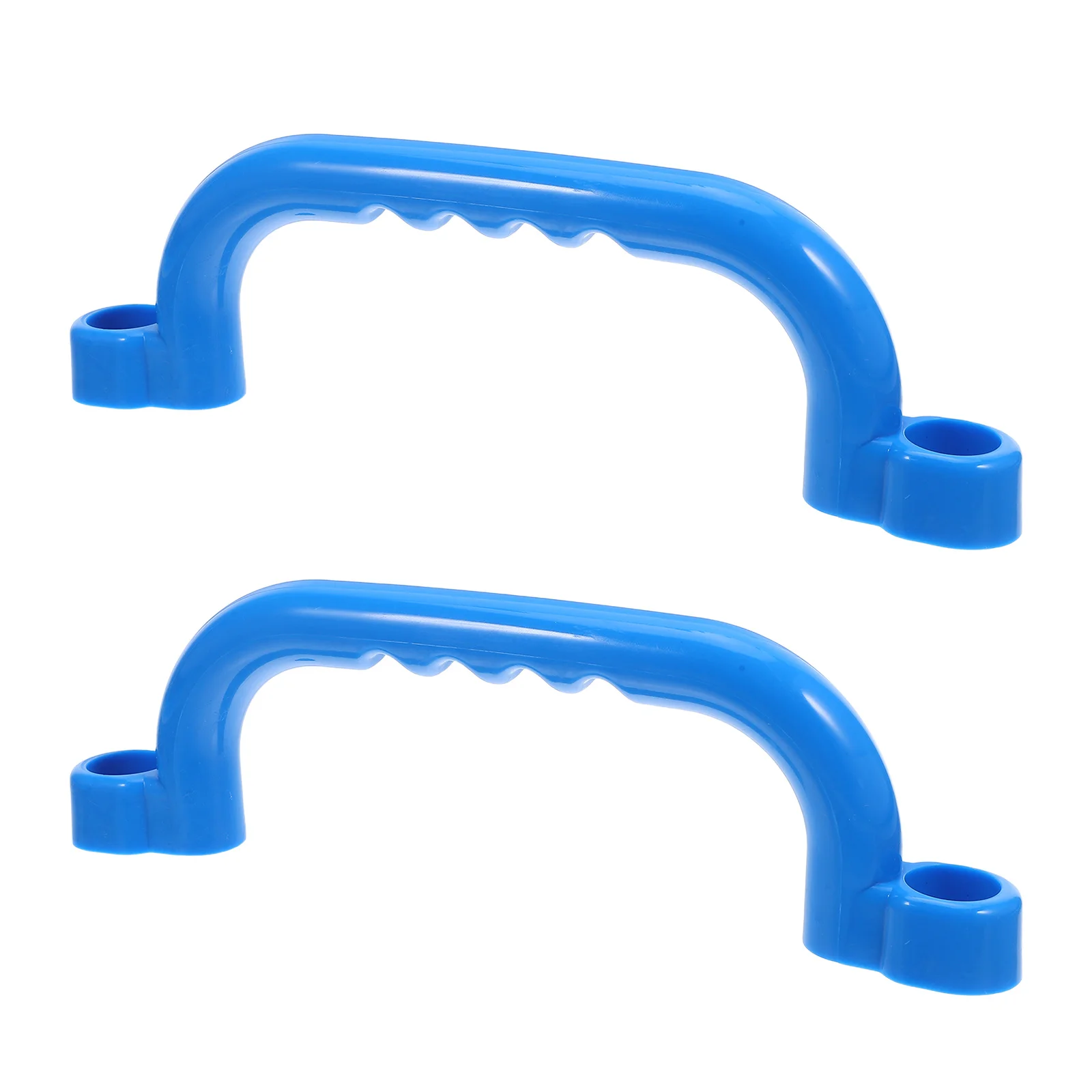 

2Pcs Kids Playground Safety Handles Durable Plastic Grab Bars Climbing Frame Hand Grips for Outdoor Jungle Gym Swing Set