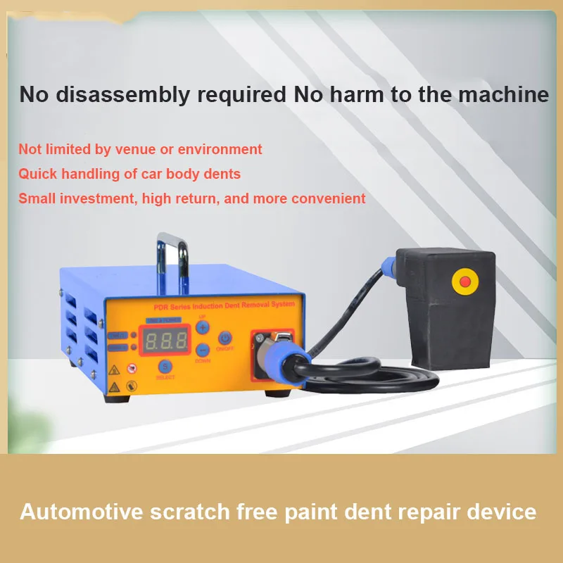 Professional Electromagnetic Induction Dent Rehabilitation Instrument Car Injury-Free Paint Hail Pit Dent Repair Tool 110/220V