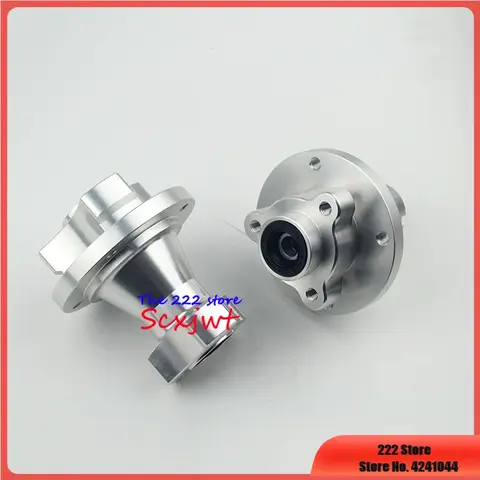 Dax Ruckus Zoomer Z50bike 용 고품질 CNC 실버 전면 및 후면 디스크 브레이크 허브 휠 림