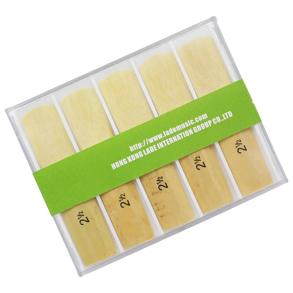 

10 Pcs Saxophone Reed Natural Reeds Tenor Supplies Thinner Mouthpiece Kit Tasteless