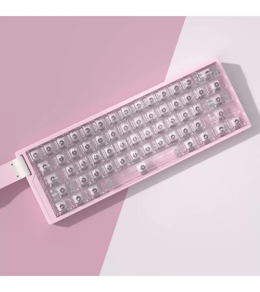 

Gradual change keycap PC transparent PBT hot sublimation fog through the original factory adaptation wooting/Meijia