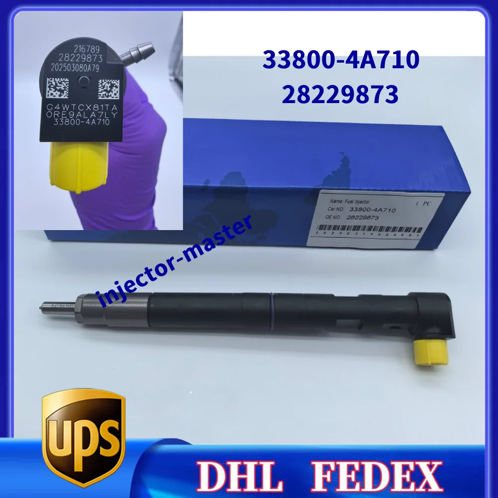 33800-4A710 28229873 New Common Rail Diesel Fuel Injector For H/y-u-n-d/a-i