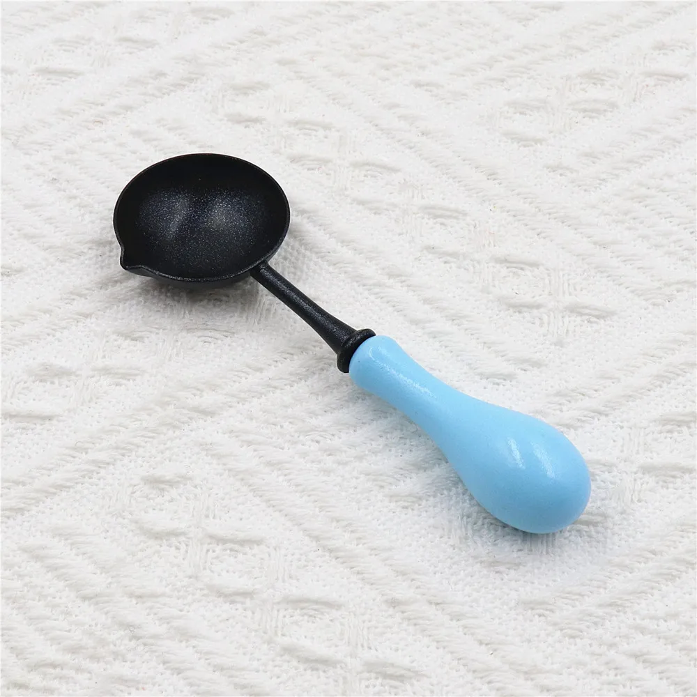 1pc non-stick lakzegellepel, smeltlepel voor lakzegeling, herbruikbaar lakzegelgereedschap voor cadeauverpakking, enveloppen, uitnodigingen