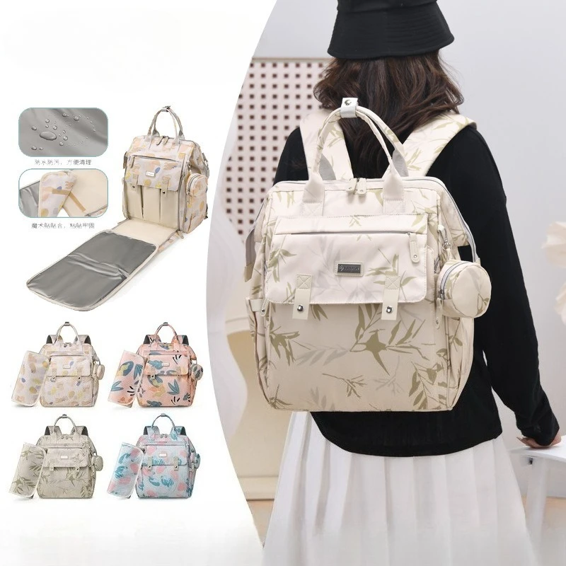 

Stuff Waterproof Stroller Mummy Bags Diaper Handbag Baby Travel Backpack Multi-Function Outdoor Travel Backpack For Baby Care