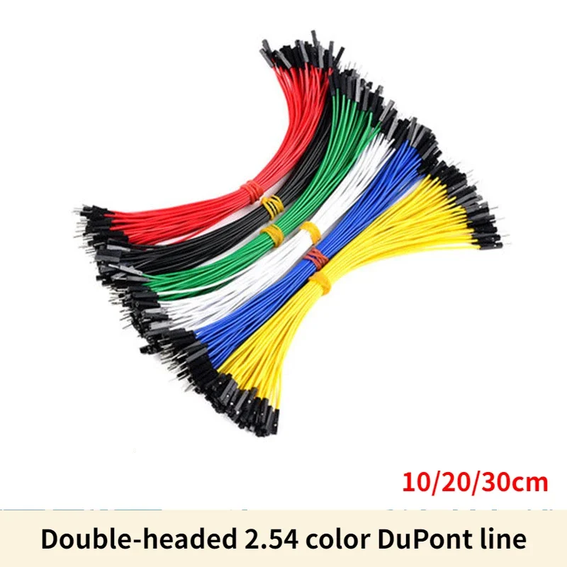 10PCS Jumper Wire 1Pin Dupont Cable 26AWG Male Female Solderless Flexible Line Connector For DIY Arduino