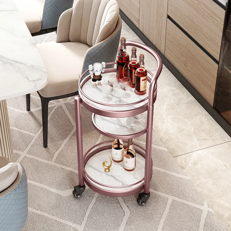 Makeup Trolley Delivery Cart Machine Aesthetics Furniture Dressing Table Small Transparent Aesthetic Rolling Carro Auxiliar