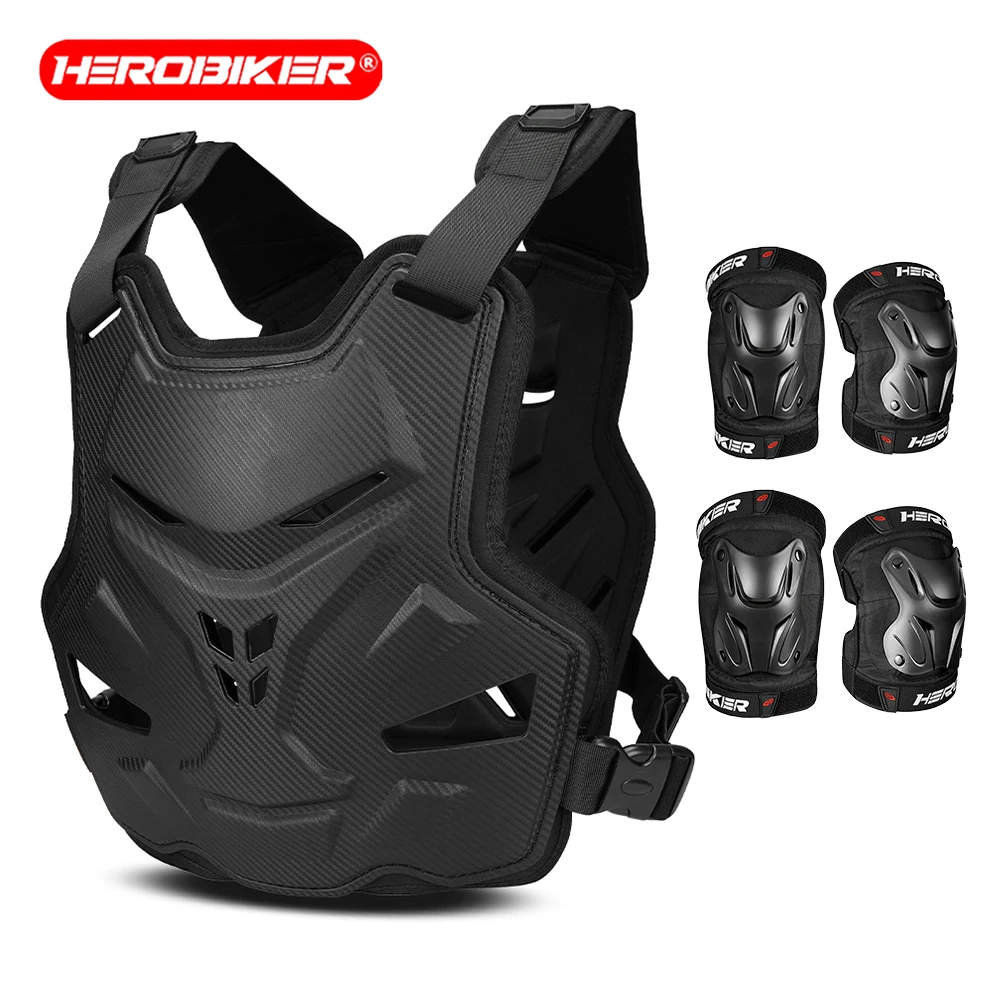 

Motorcycle Armor Rider Protection Vest Anti-collision Off-road Riding Armor Motorcycle Knee Elbow Pads Riding Protection Gear