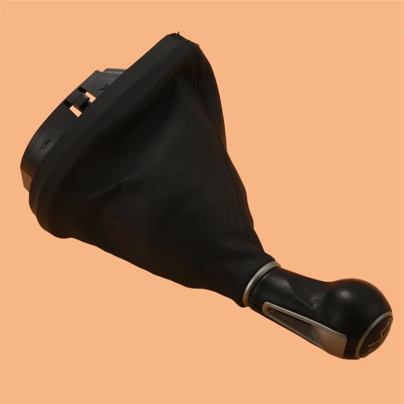 

2PCS 5 Speed Car Leather Gear Shift Knob Frame Gear Lever Dust Boot Cover For Seat Leon II/Toledo III Altea XL Parts Accessories