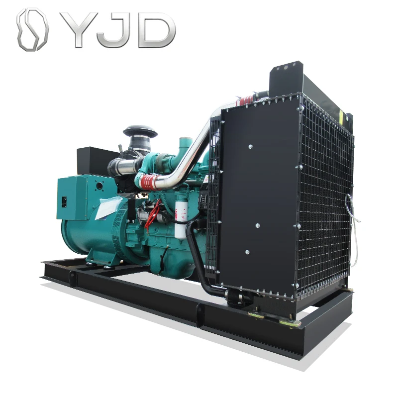 250kw for Cmmins Automatic Switch Diesel Generator Open Frame Type for Power Outage Backup in Shopping Malls & Supermarkets