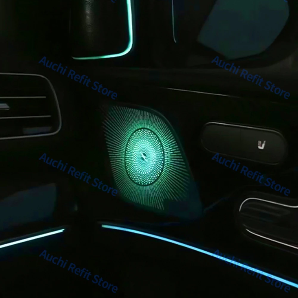 64 Colours Seat back light For Mercedes Benz 2020 GLE350 W167 GLS450 AMG GLE53 Interior Decorate Ambient Light Modification Kit