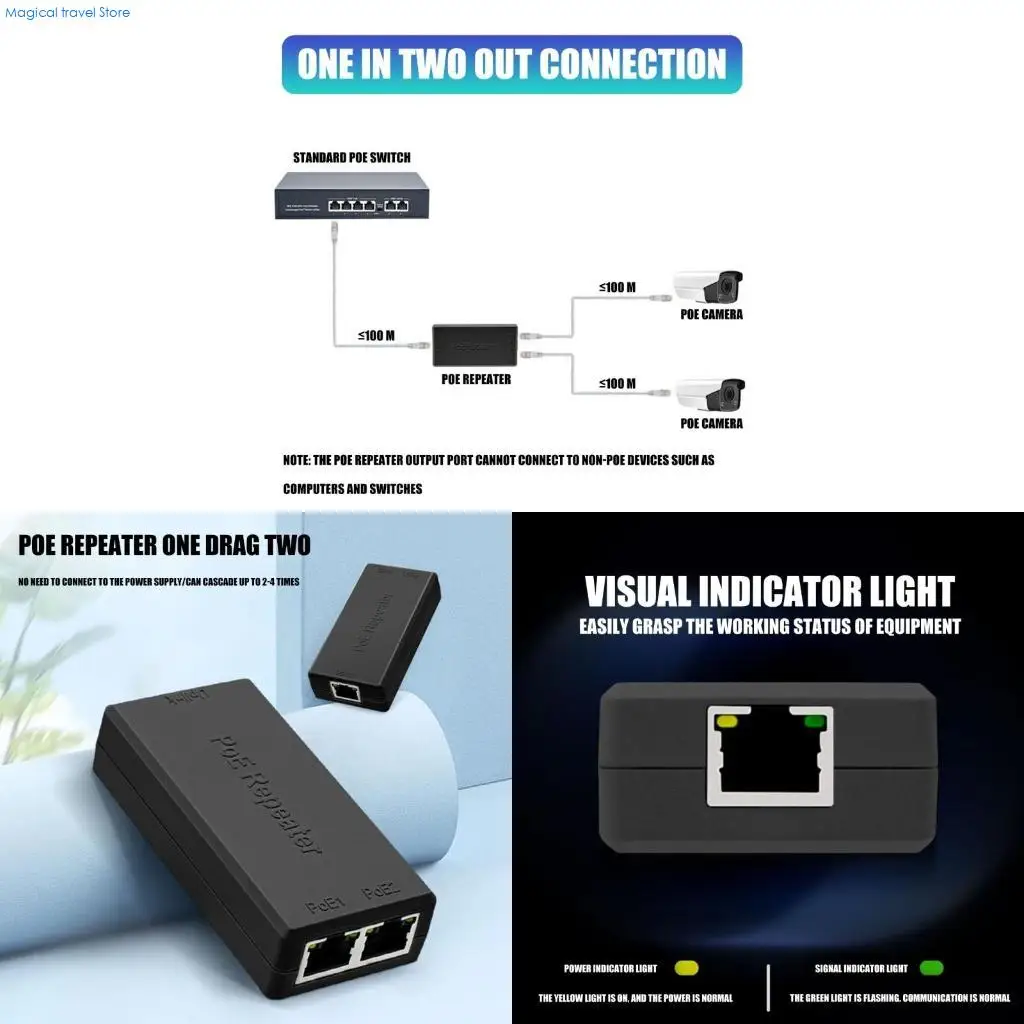 

N2UB POE Networking Switching with 2 Port Providing Power over Ethernet Function for Cameras Access Points and VoIP Phones