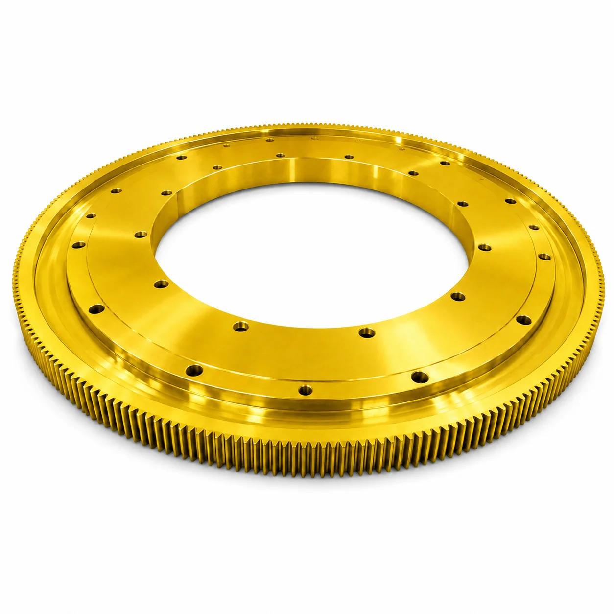 OEM Large Toothed Ring Gear with Bolt Circle for Plant Machinery Assembly