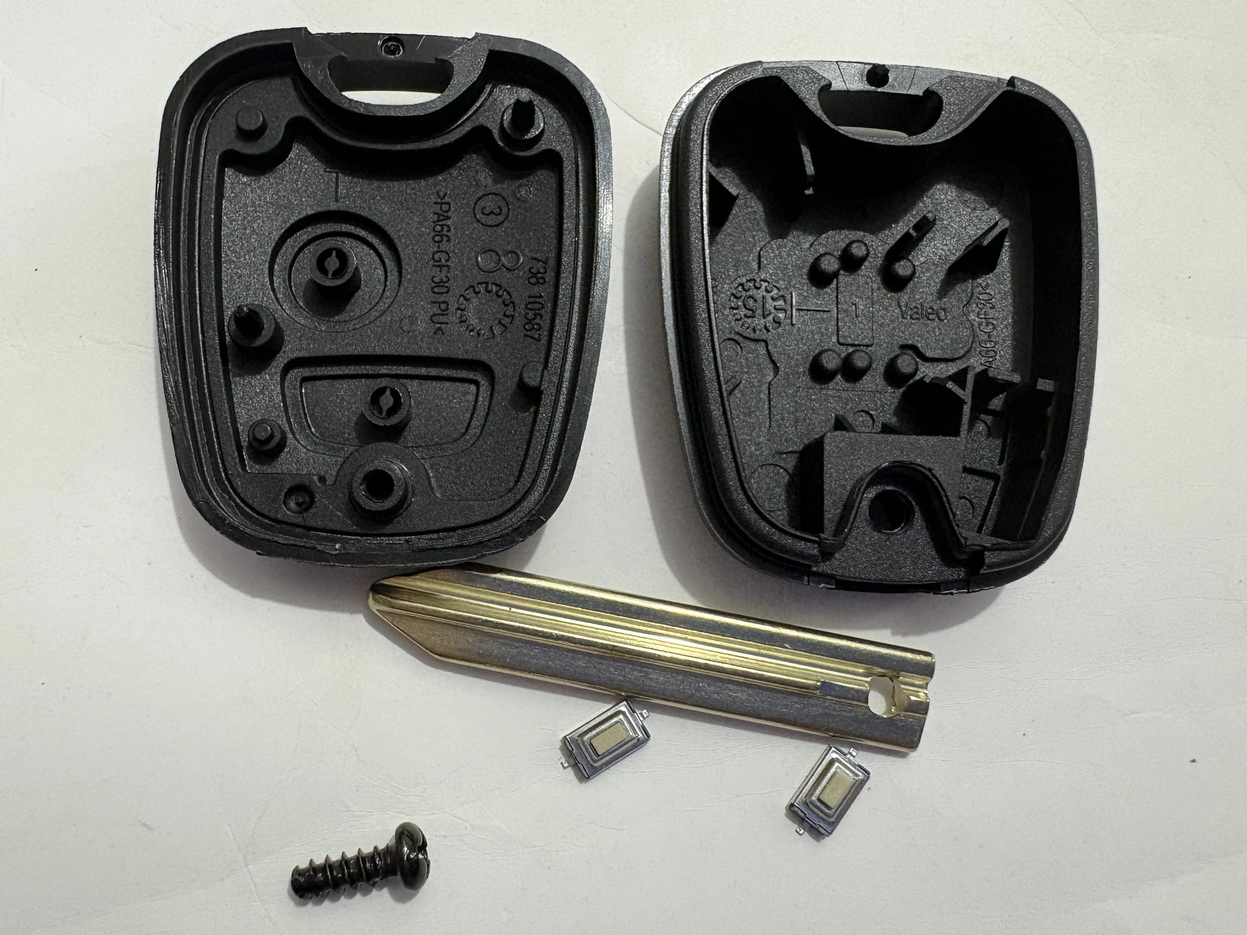 1 قطعة جديدة استبدال قذيفة لسيتروين Xara بيكاسو ساكسو Xantia بيرلينجو 2 زر سيارة حافظة مفتاح السيارة الأتوماتيكية SX9 شفرة تقطيعه مع المسمار