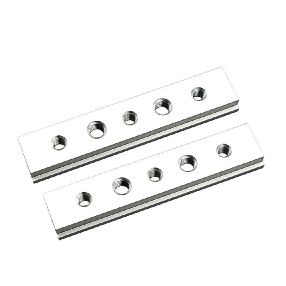 Deslizador de pista en T de aleación de aluminio, 2 uds., 100mm-450mm, adecuado para mesa de carpintería, Sierra de mesa, taladro de mesa, sierra ingletadora, mesa de fresado