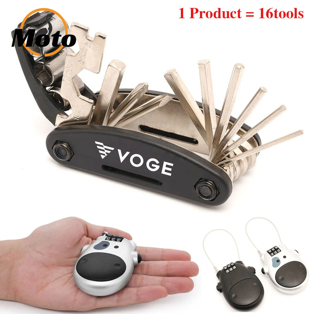 For Voge 500R 500AC 500DS 300AC 300R 650 600 DS 300 250 RR SR150GT ER10 Motorcycle Tool Repair Screwdriver Set Helmet lock