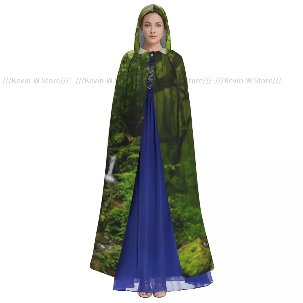 Long Cape Cloak Forest Of Nepal Hooded Cloak Coat Autumn Hoodies