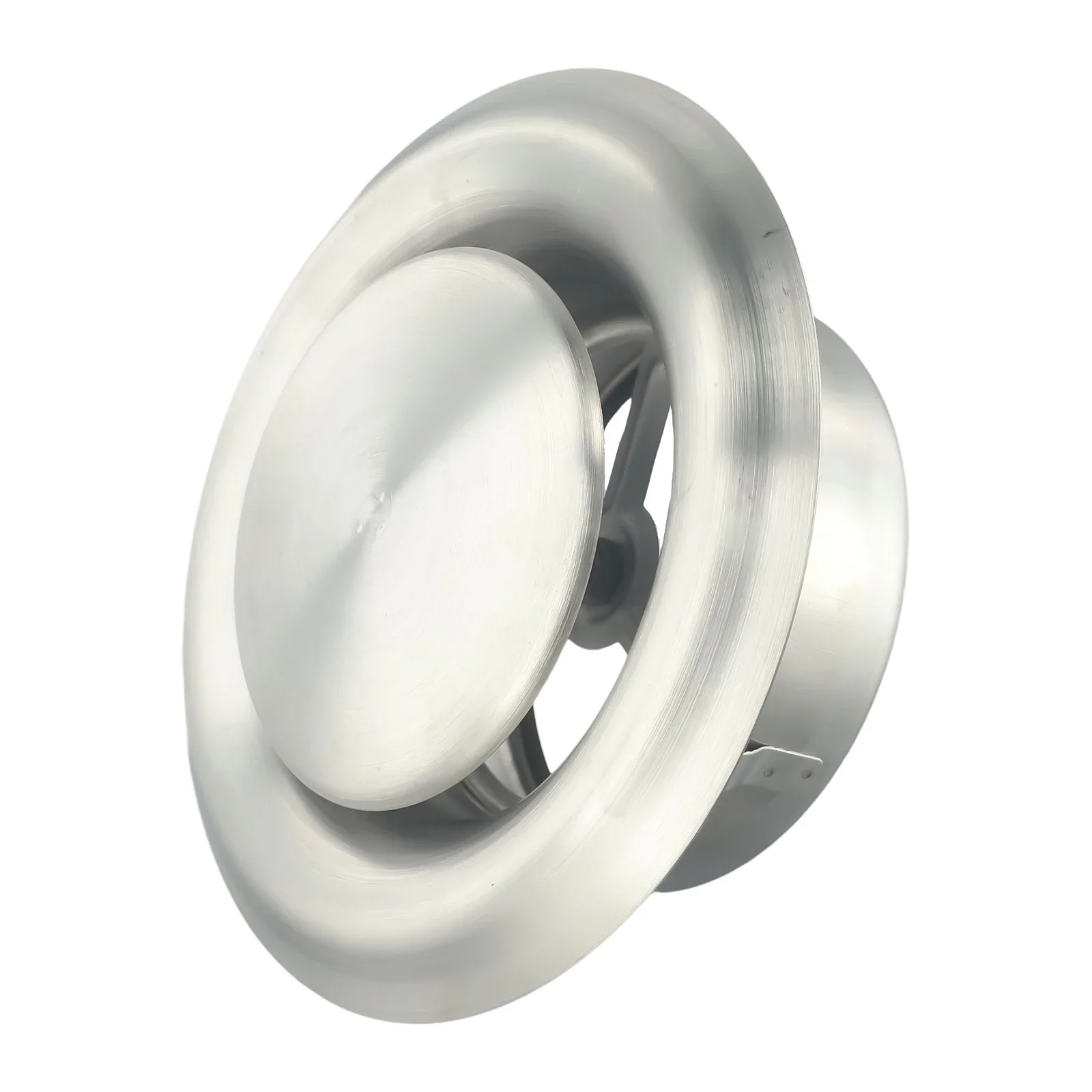 

Воздуховыпускное отверстие из нержавеющей стали Нагреватели для выхода свежего воздуха Металлическая крышка Выходное отверстие Серебро 100 125 150 мм Кондиционеры