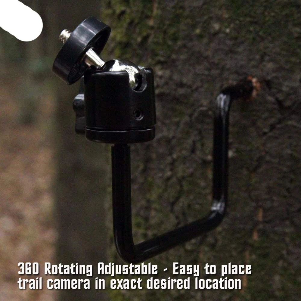 تصميم جديد 2 قطعة كاميرا درب جبل شجرة ، حامل كاميرا الصيد مع المسمار الإبهام 1/4 بوصة ، 360 درجة الدورية قابل للتعديل