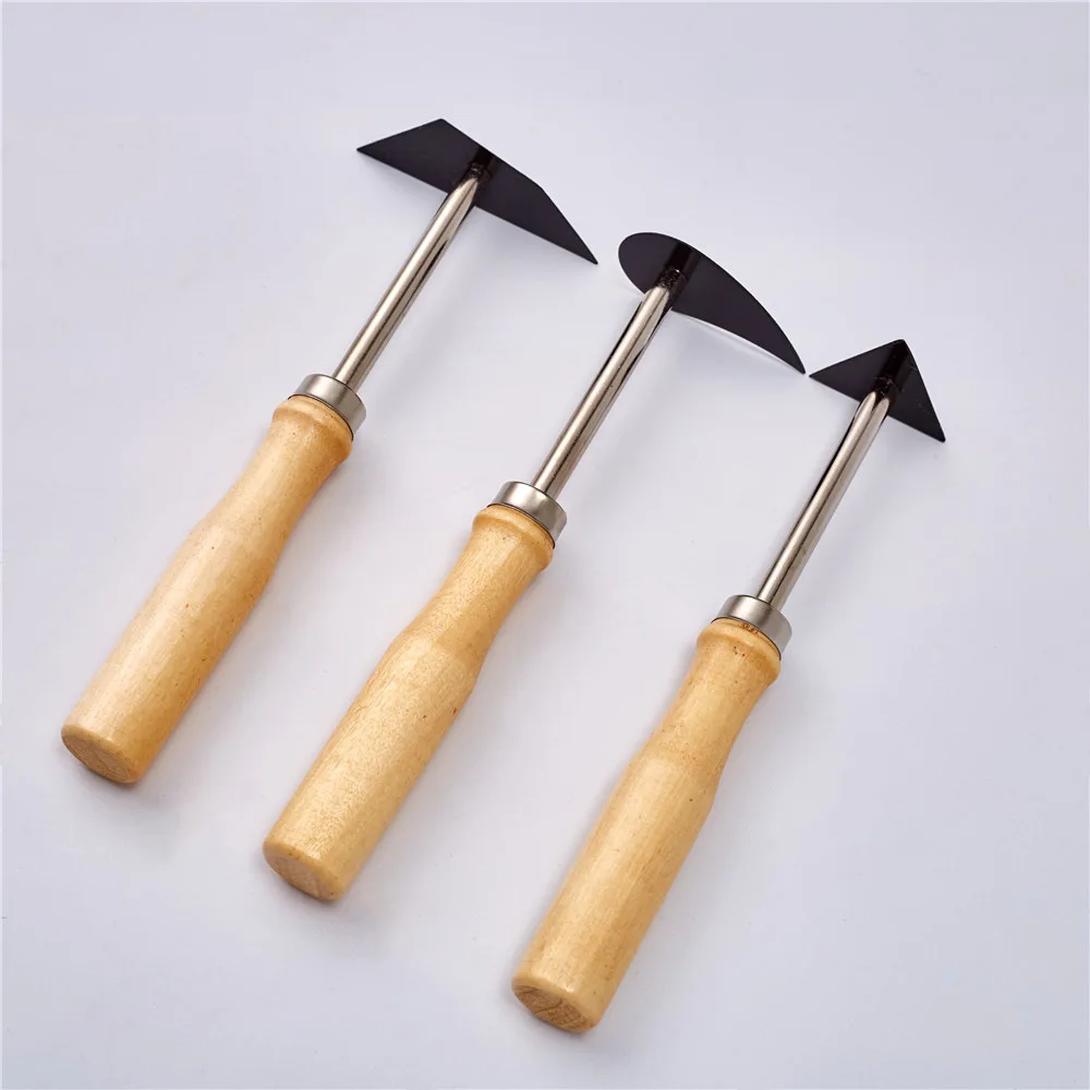 Pottery Tools 3pcs Tungsten Steel Clay Fettling Knife with Wood Handle Pottery & Ceramics Tools Set